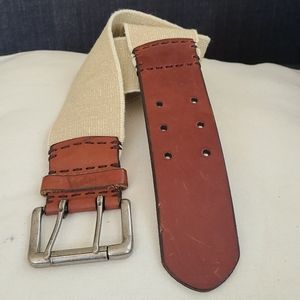 Elastic Belt (Genuine Leather)